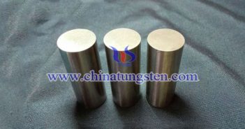 Anviloy 1150 tungsten alloy cylinder picture