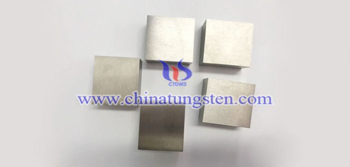 93W-Ni-Fe-Mo tungsten alloy brick picture