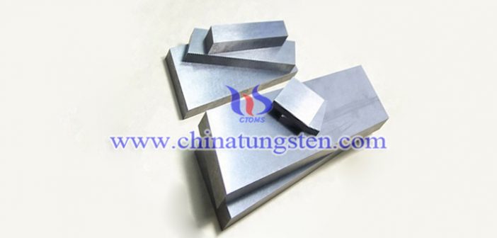 ASTM B777-99 class2 tungsten alloy brick picture