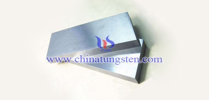 ASTM B777-99 class2 tungsten alloy brick picture