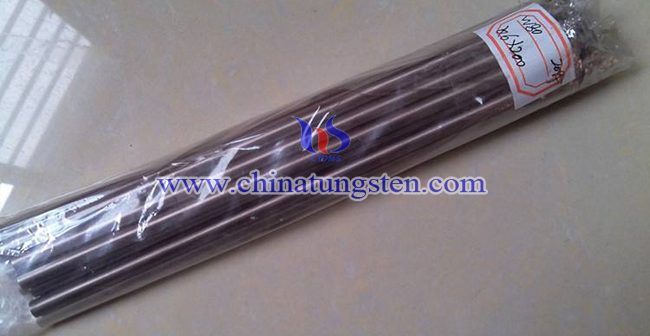 W80 tungsten copper rod picture