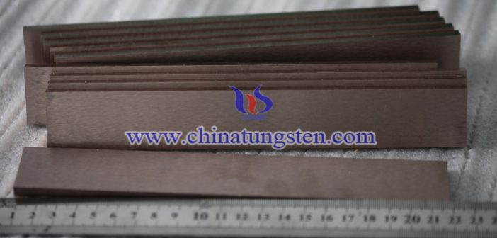 Tungsten Copper Bar Picture