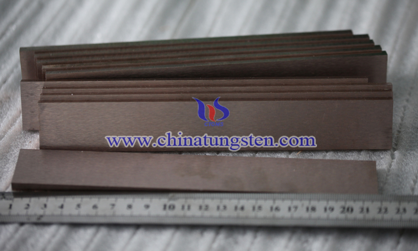 Tungsten Copper Bar Picture