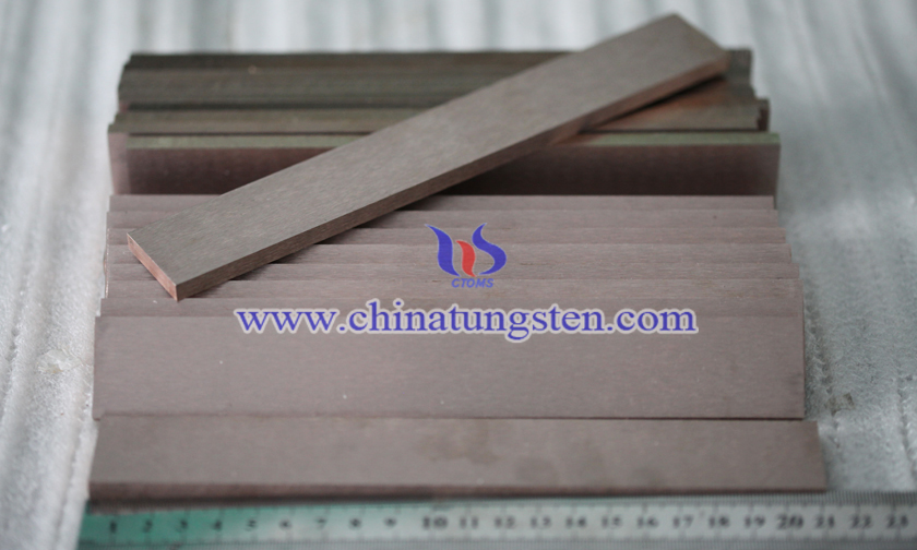 Tungsten Copper Bar Picture