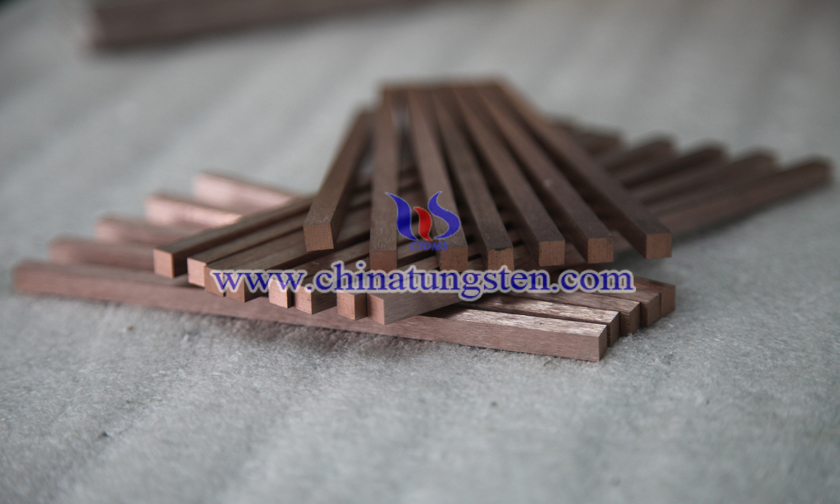 Tungsten Copper Bar Picture