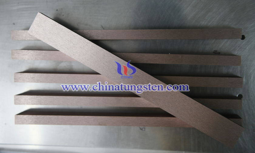 Tungsten Copper Bar Picture