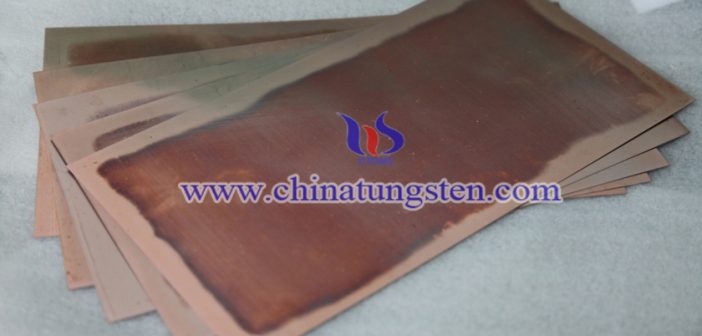 Tungsten Copper Slab Picture