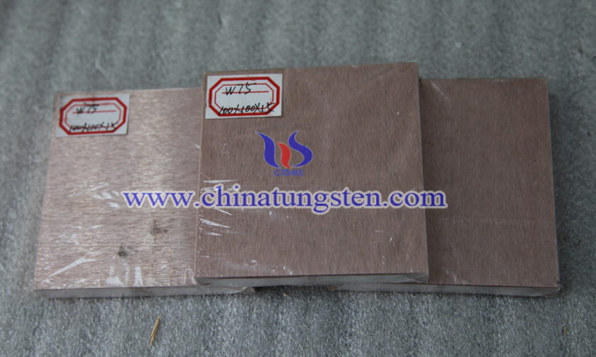 Tungsten Copper Embedded Block Picture