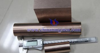 tungsten copper rod picture