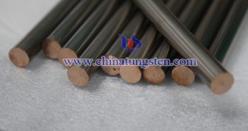 tungsten copper rod picture