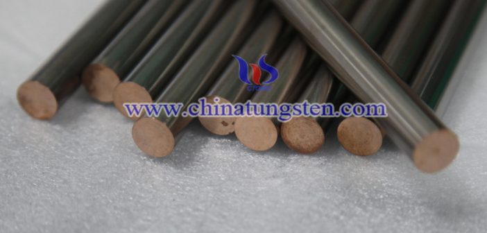 tungsten copper rod picture