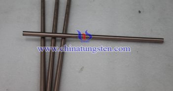 tungsten copper rod picture