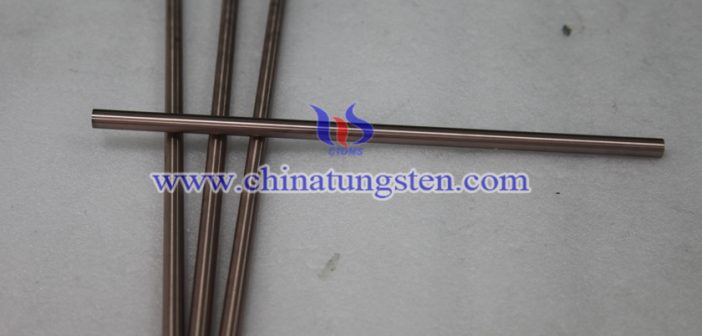 tungsten copper rod picture