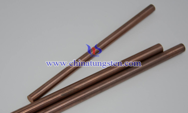 Tungsten Copper Electrode Picture