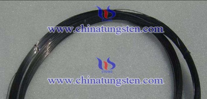 black tungsten wire image