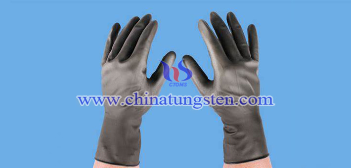 polymer tungsten surgical glove picture