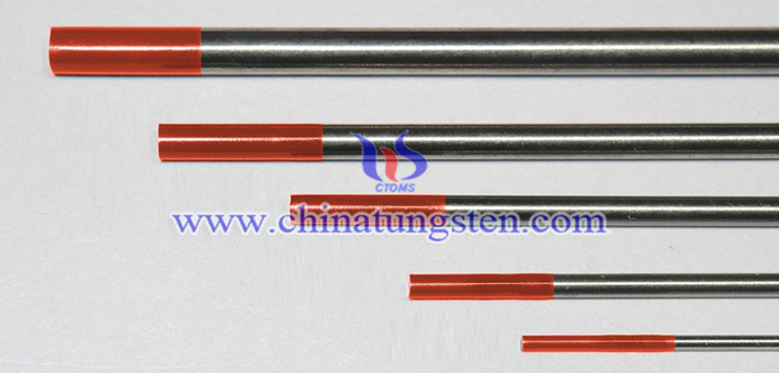 TIG welding thoriated tungsten electrode image