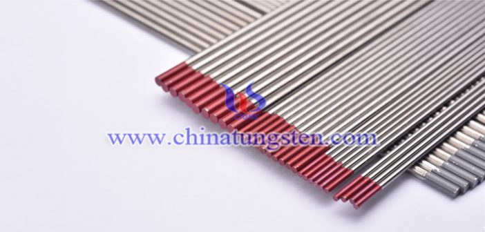 TIG welding thoriated tungsten electrode picture