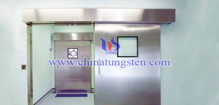 radiation-proof tungsten alloy door application picture