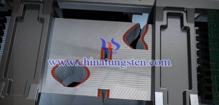 tungsten alloy leaf applied for IMRT device image