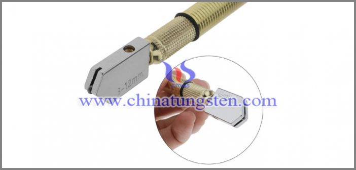 tungsten carbide glass cutter applied for cutting ornamental glass image