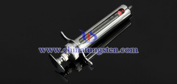 tungsten alloy injection syringe shield picture