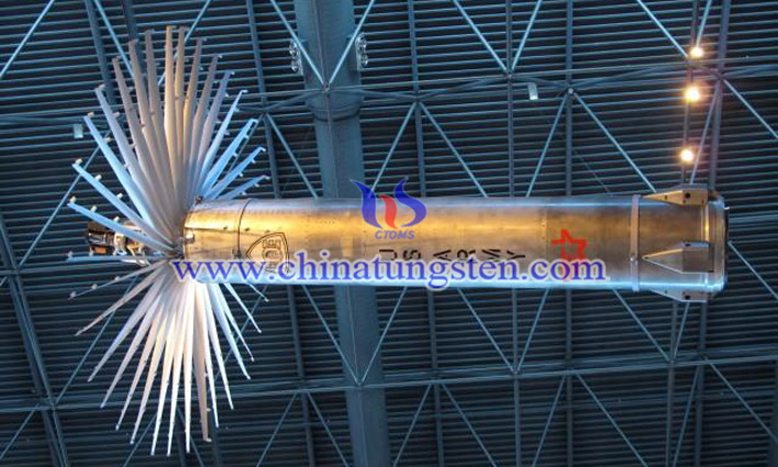 tungsten alloy kinetic warhead image