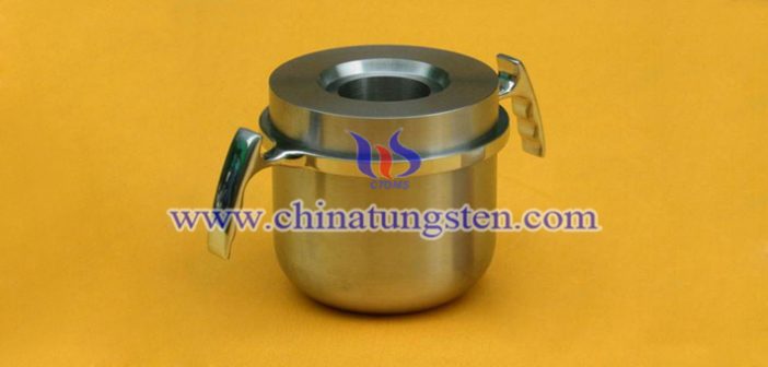 tungsten alloy radiation shielding pot picture