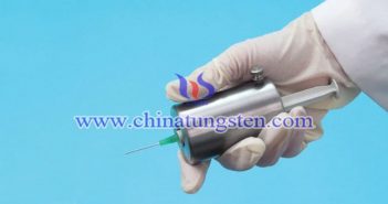 tungsten alloy syringe radiation shield image