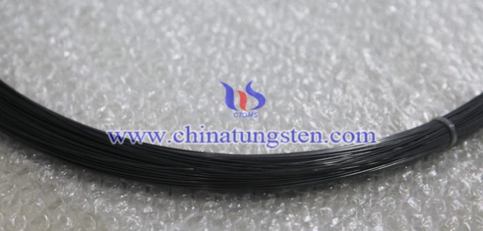 black tungsten wire picture