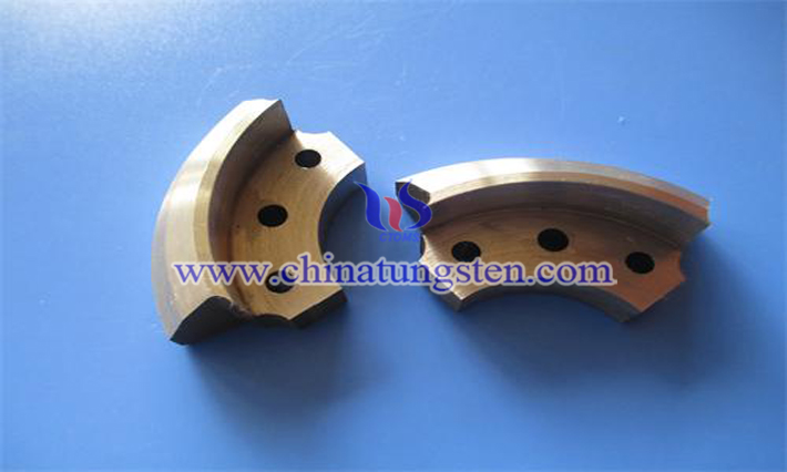 high specific gravity tungsten alloy aviation technology counterweight picture