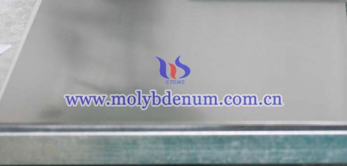 TZM alloy plate photo