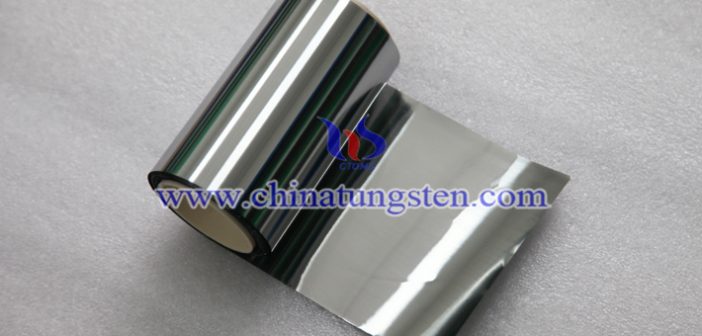 tungsten foil photo