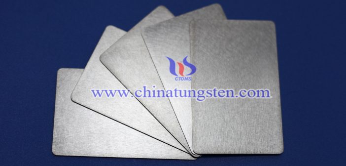 Tungsten Alloy Sheet photo