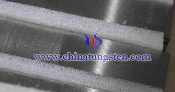 Tungsten alloy block photo