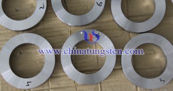 Tungsten alloy ring photo