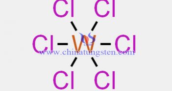 高純六氯化鎢結構圖