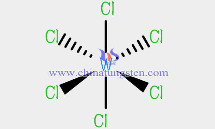 六氯化鎢結構圖